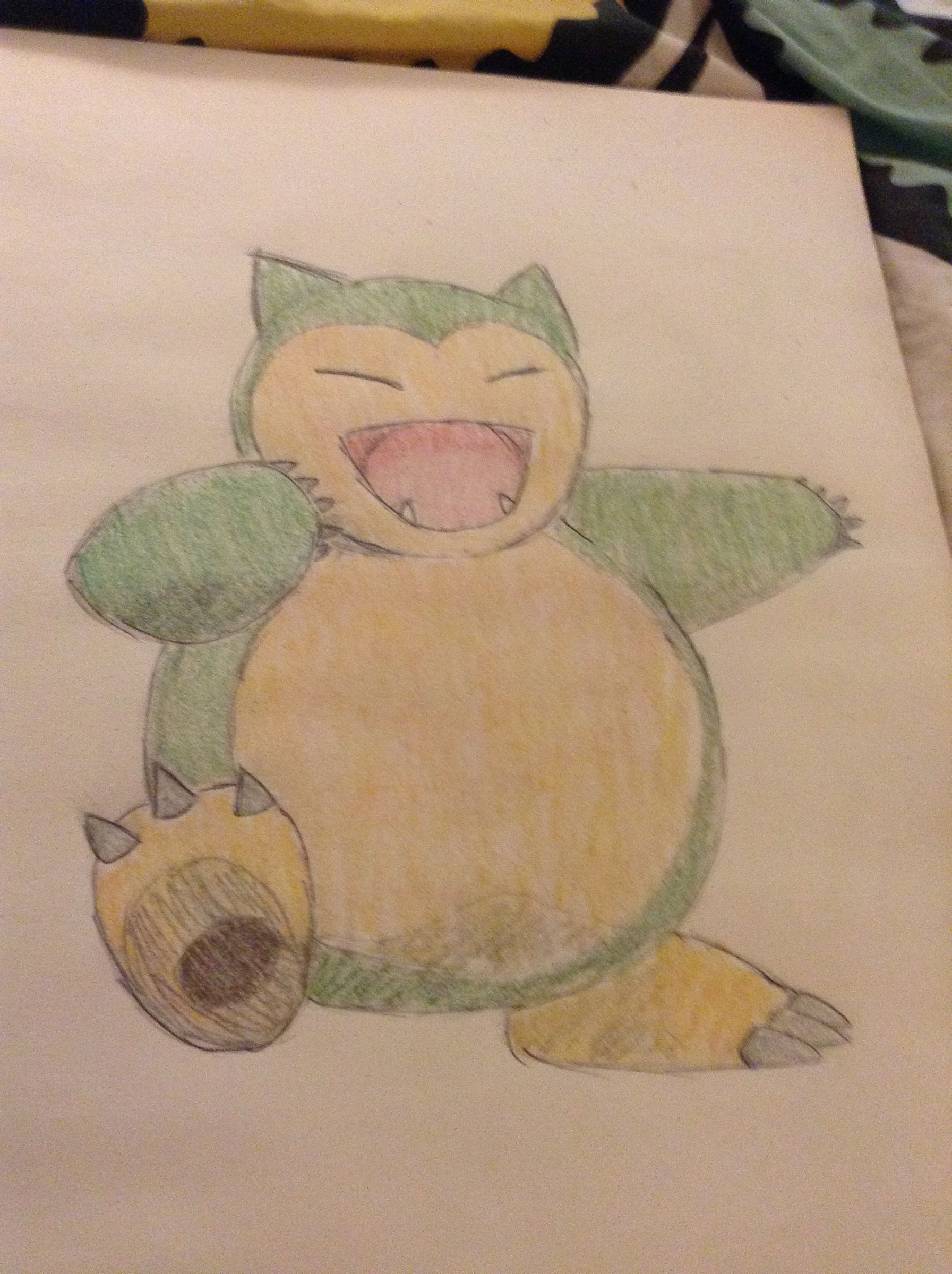 How to Draw Snorlax