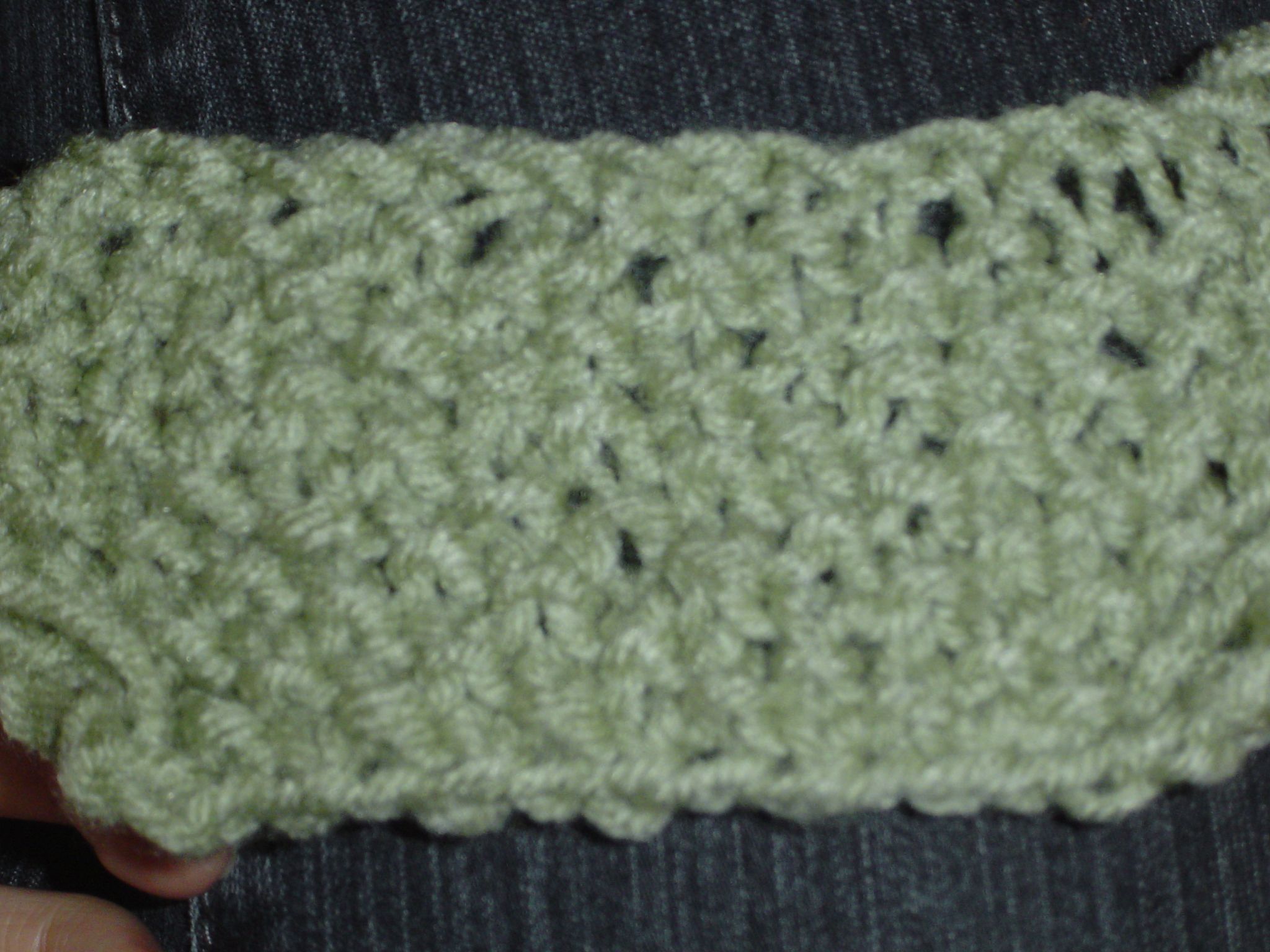 Practice Before Cabling:  Seed Stitch