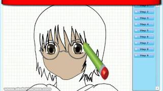 How to Draw Kasumi Ishiki (King of Thorn)