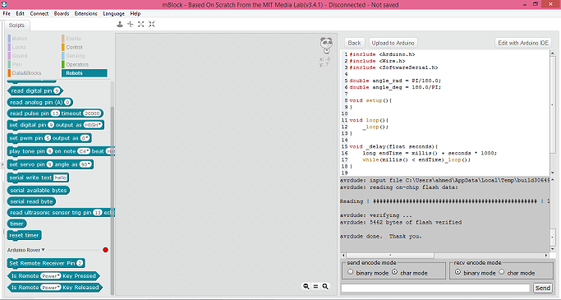 Simple Arduino Robot - Block Programming for Kids : 5 Steps - Instructables