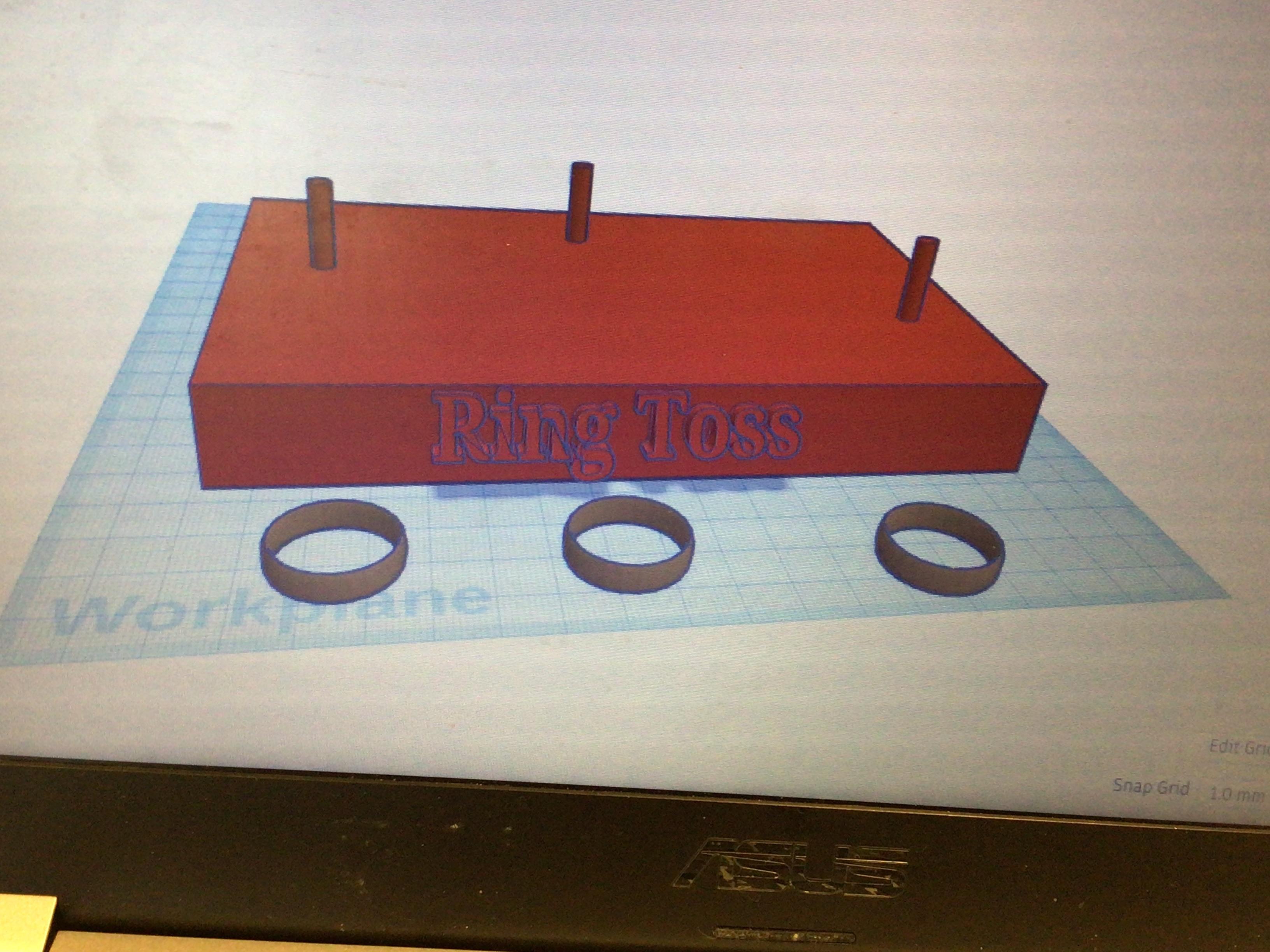 How to Make Ring Toss in Tinkercad 7 Steps Instructables