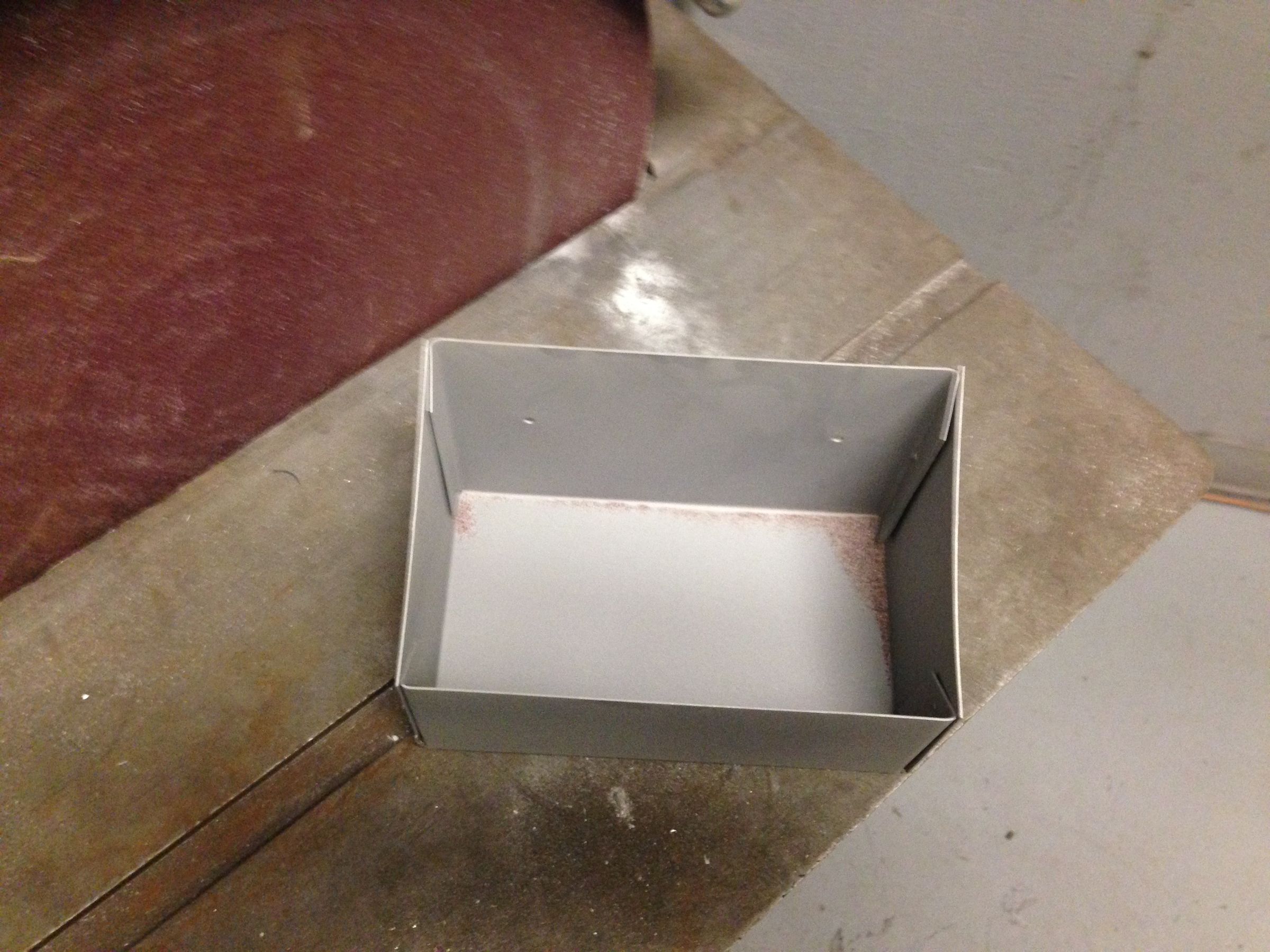 Sandblasting and Powder Coating Sheet Metal Toolbox. or Just About