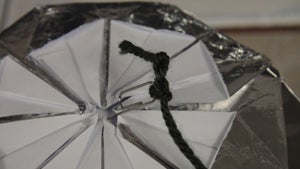 Hanging the Kusudama