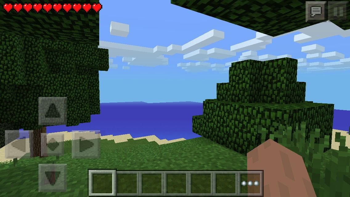 Minecraft PE: Surviving the First Night