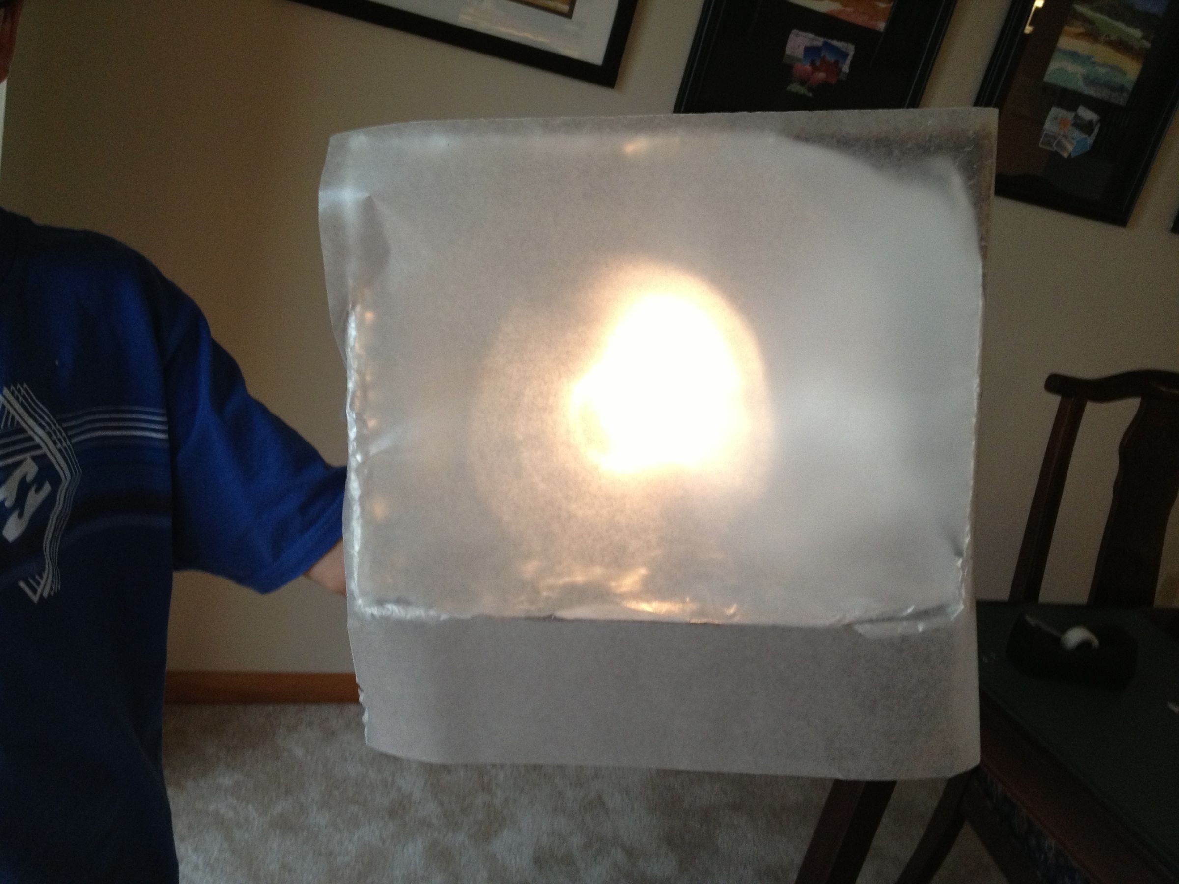 Soft Box Mac-gyver Style