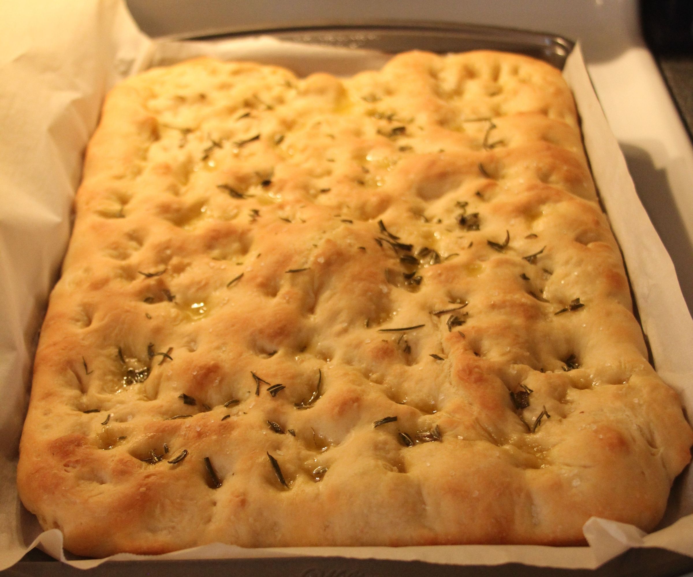 Easy Homemade Focaccia Bread