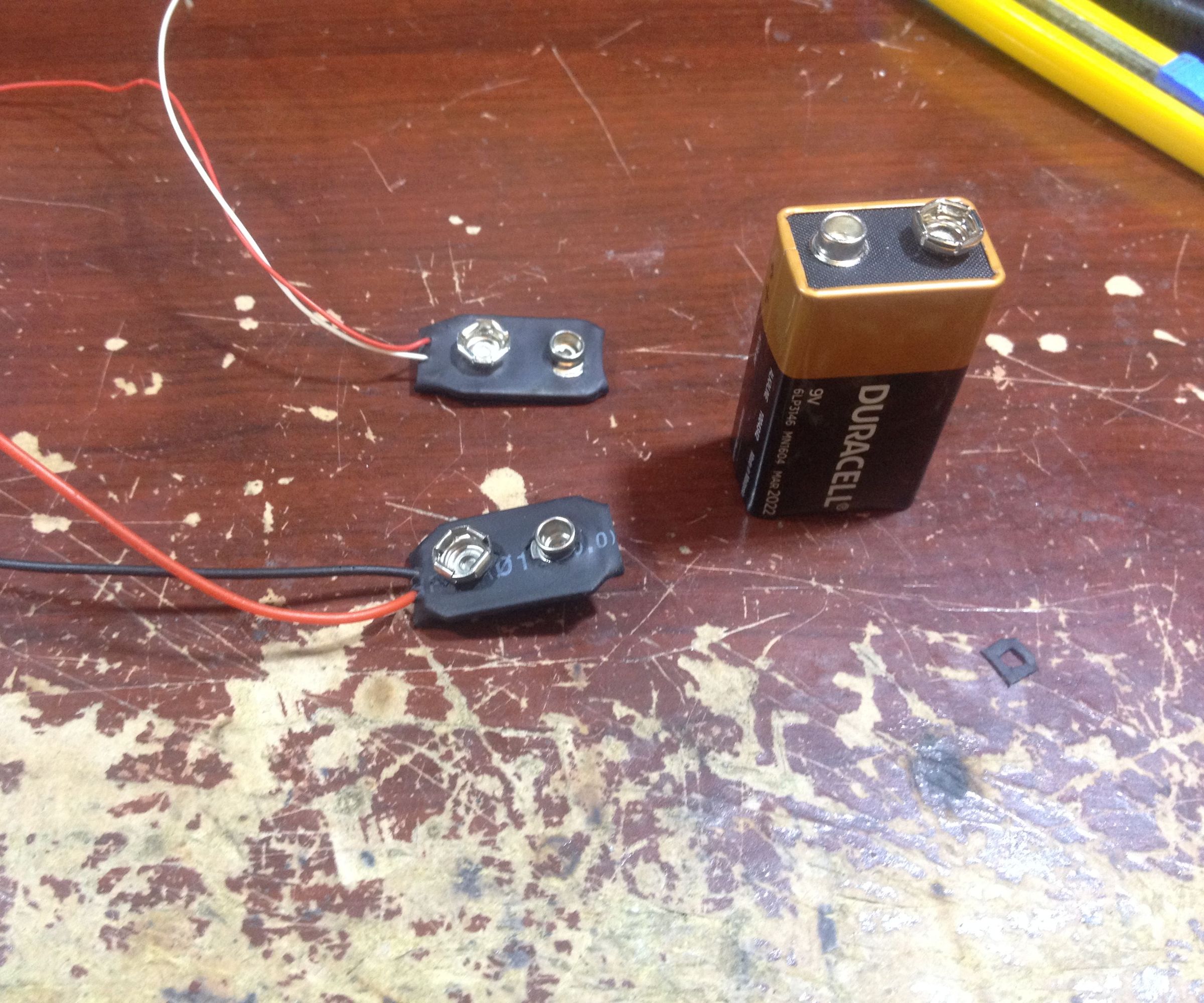 DIY 9 Volt Battery Clip
