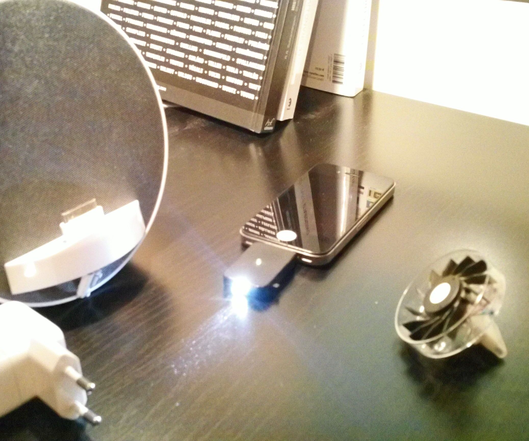 IPhone Gadgets (lamp, Fan, Docking Station, Etc...)