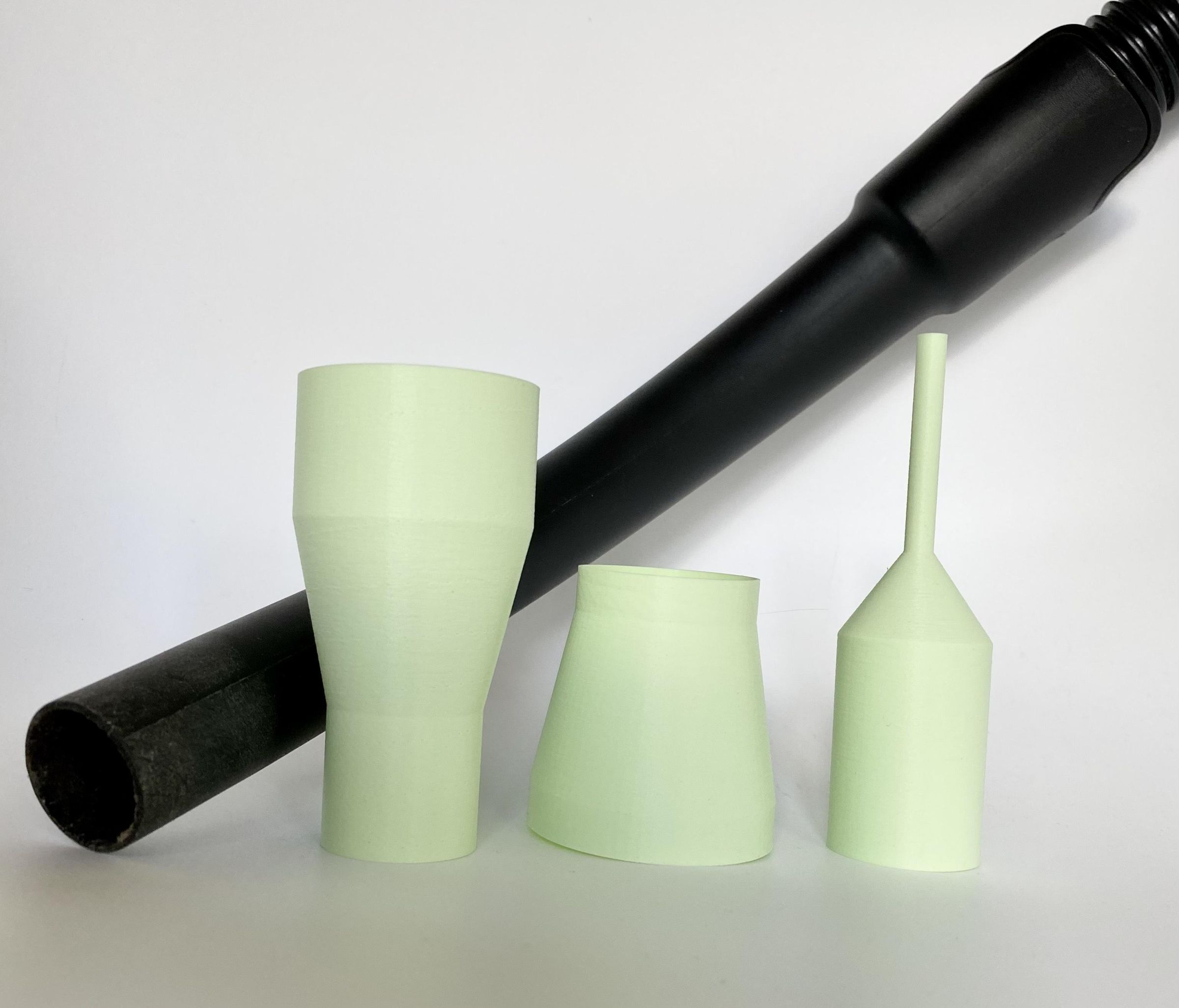 Customizable Vacuum Cleaner Adapters to Make Your Own Nozzle, or