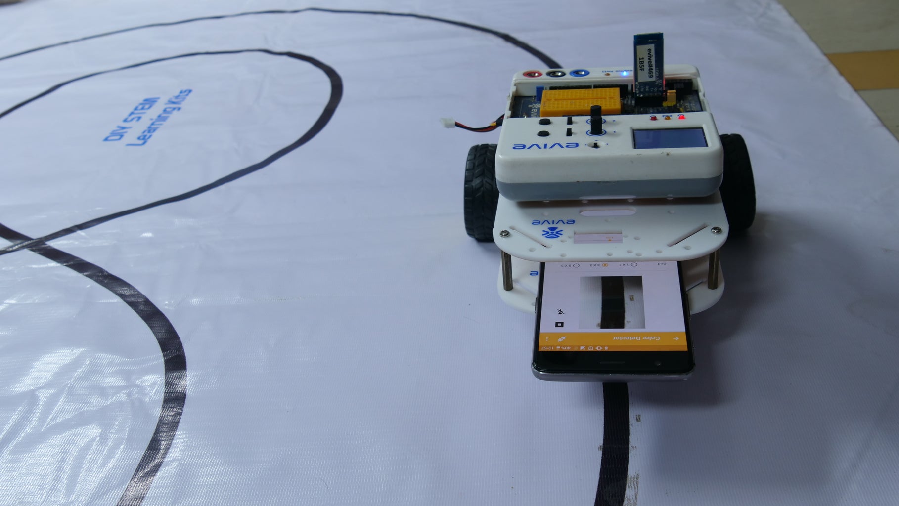 Line Following Robot Using Smartphone's Camera : 8 Steps - Instructables