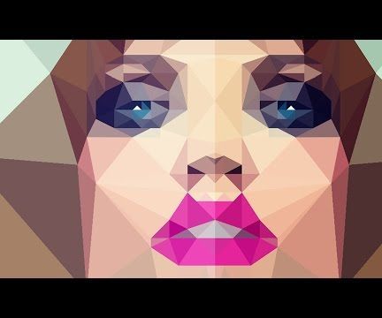 How to Create LOW POLY Graphics From Photos