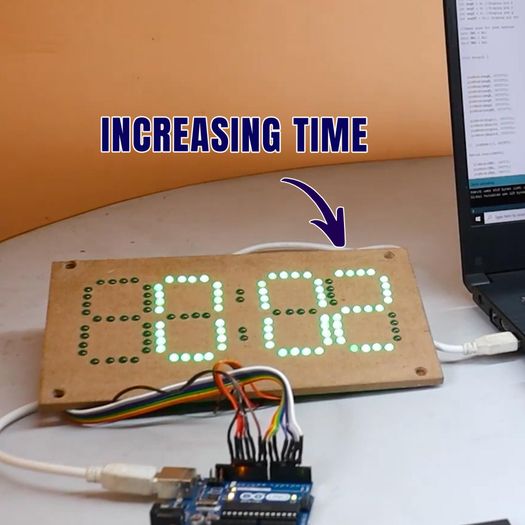 How to Make a Digital Clock at Home Using Arduino | Full Tutorial : 12 ...