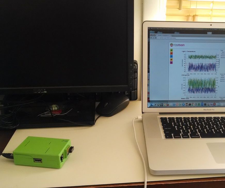 Raspberry Pi Manager for BioMONSTAAAR Algae Bioreactor