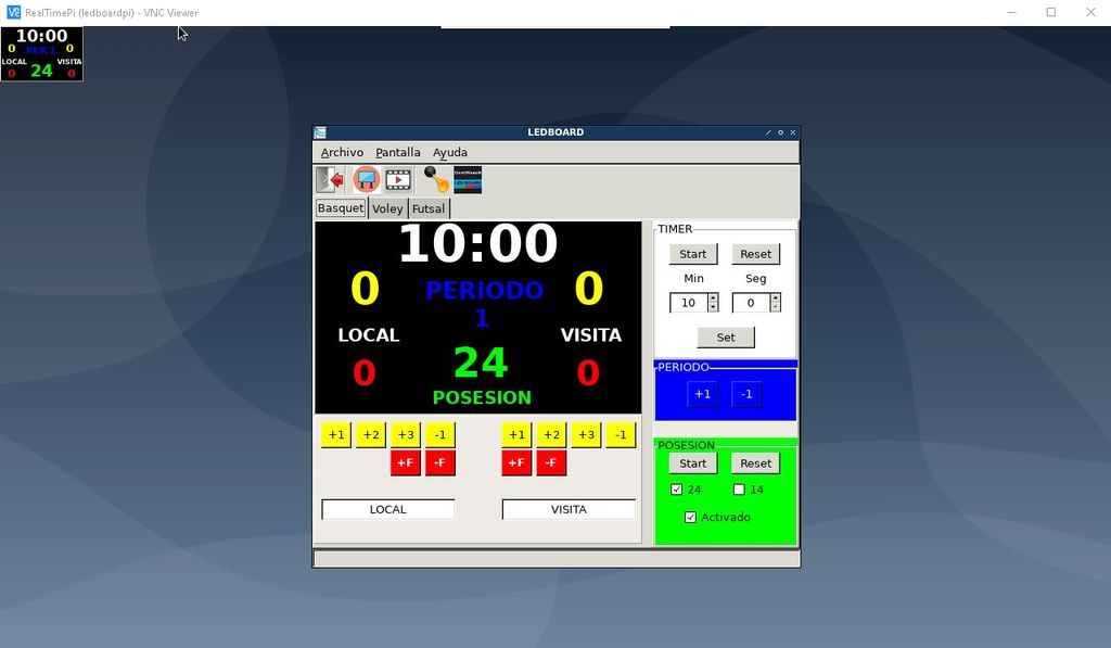 Compiling, Setting and Test Ledboard Pi GUI Application