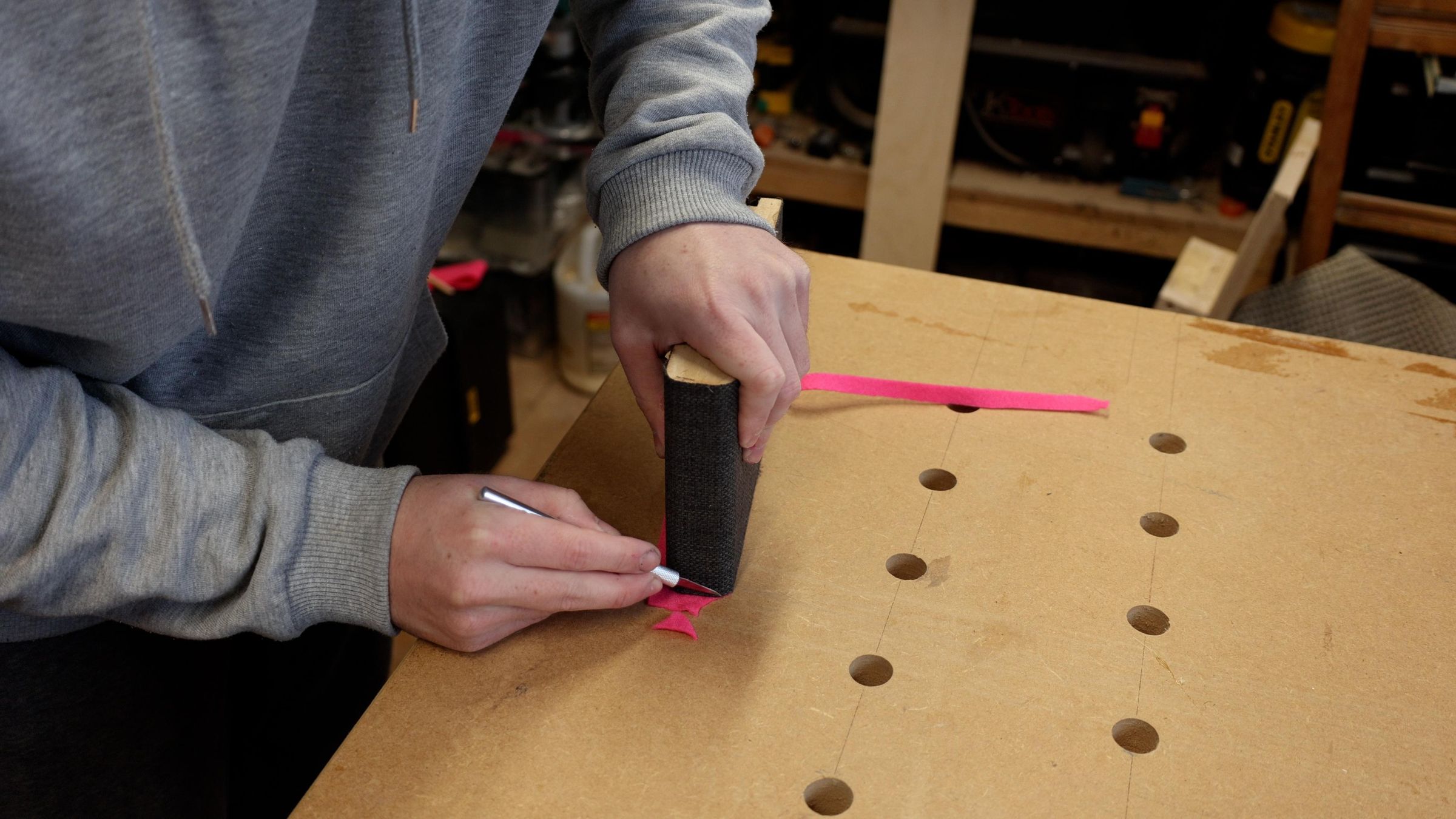 How to Make a Storage Shelf for a Desk DIY Monitor Stand 6 Steps