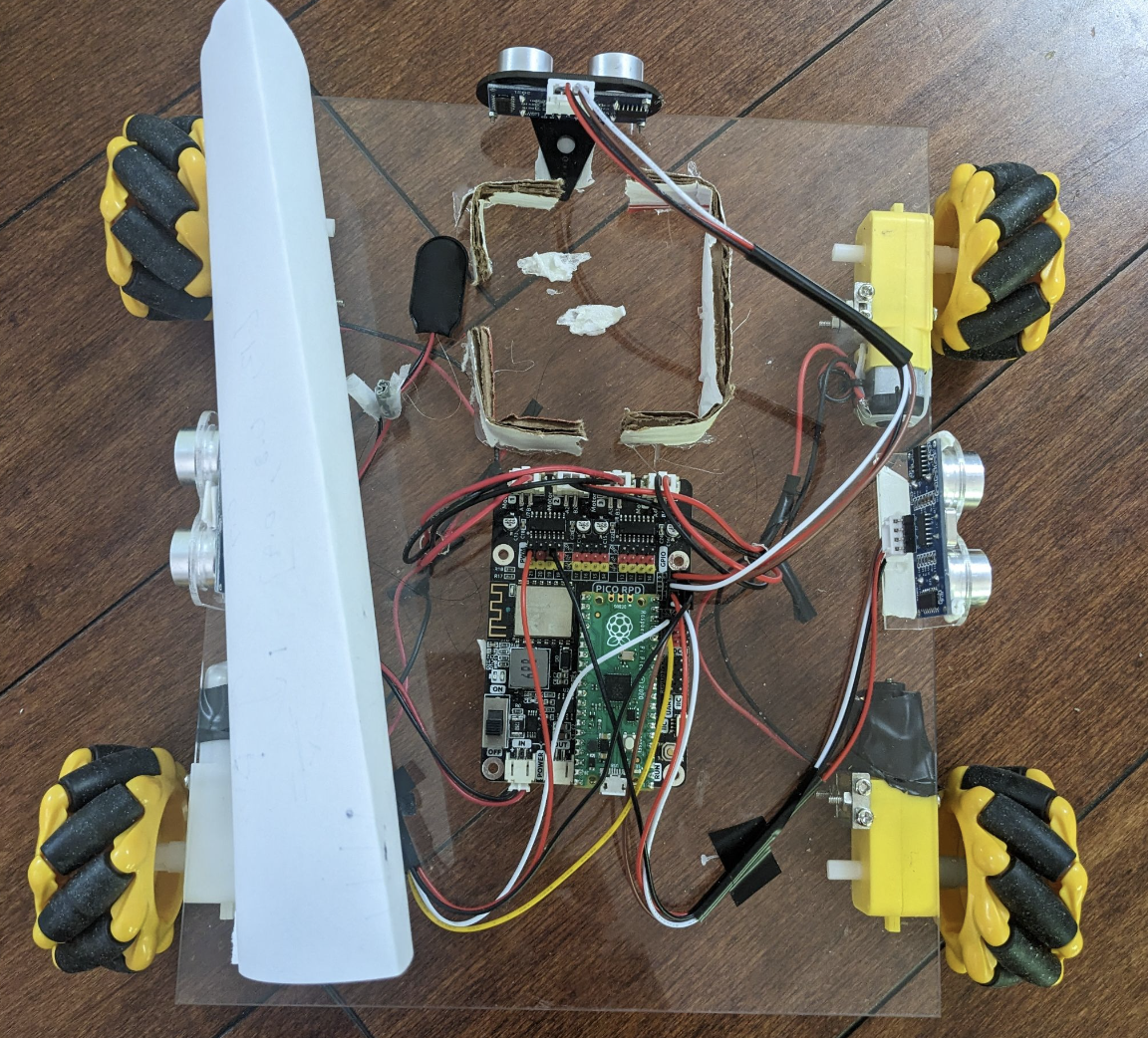 4 Wheel Drive Omnidirectional Maze-Solving Robotic Car : 9 Steps ...