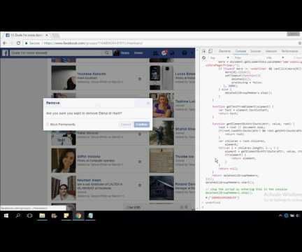 How to Remove All Members in the Facebook Group at Once 