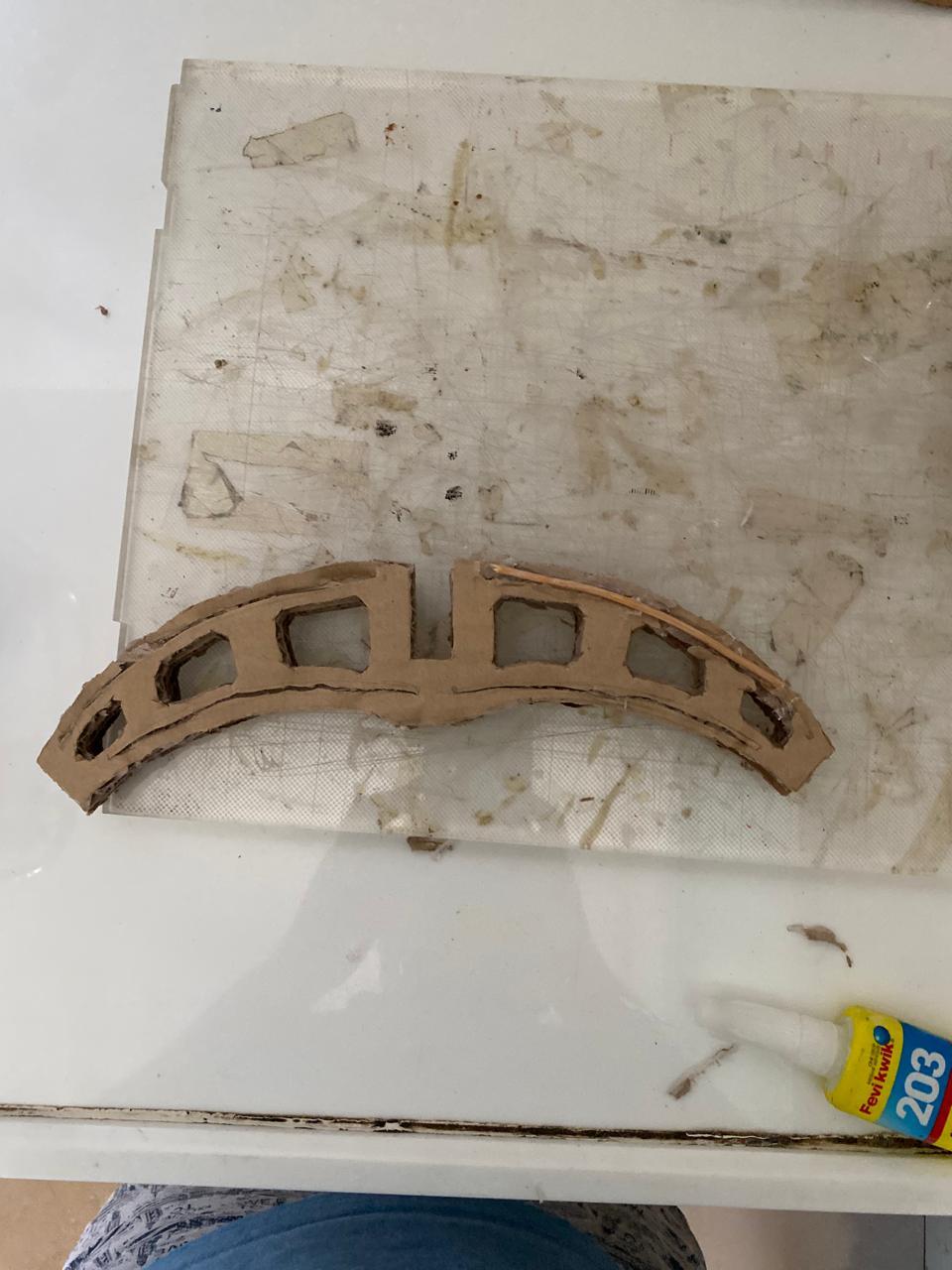 Cut the Bow Handle Body