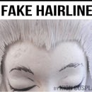 Gluing a fake hairline for your wigs