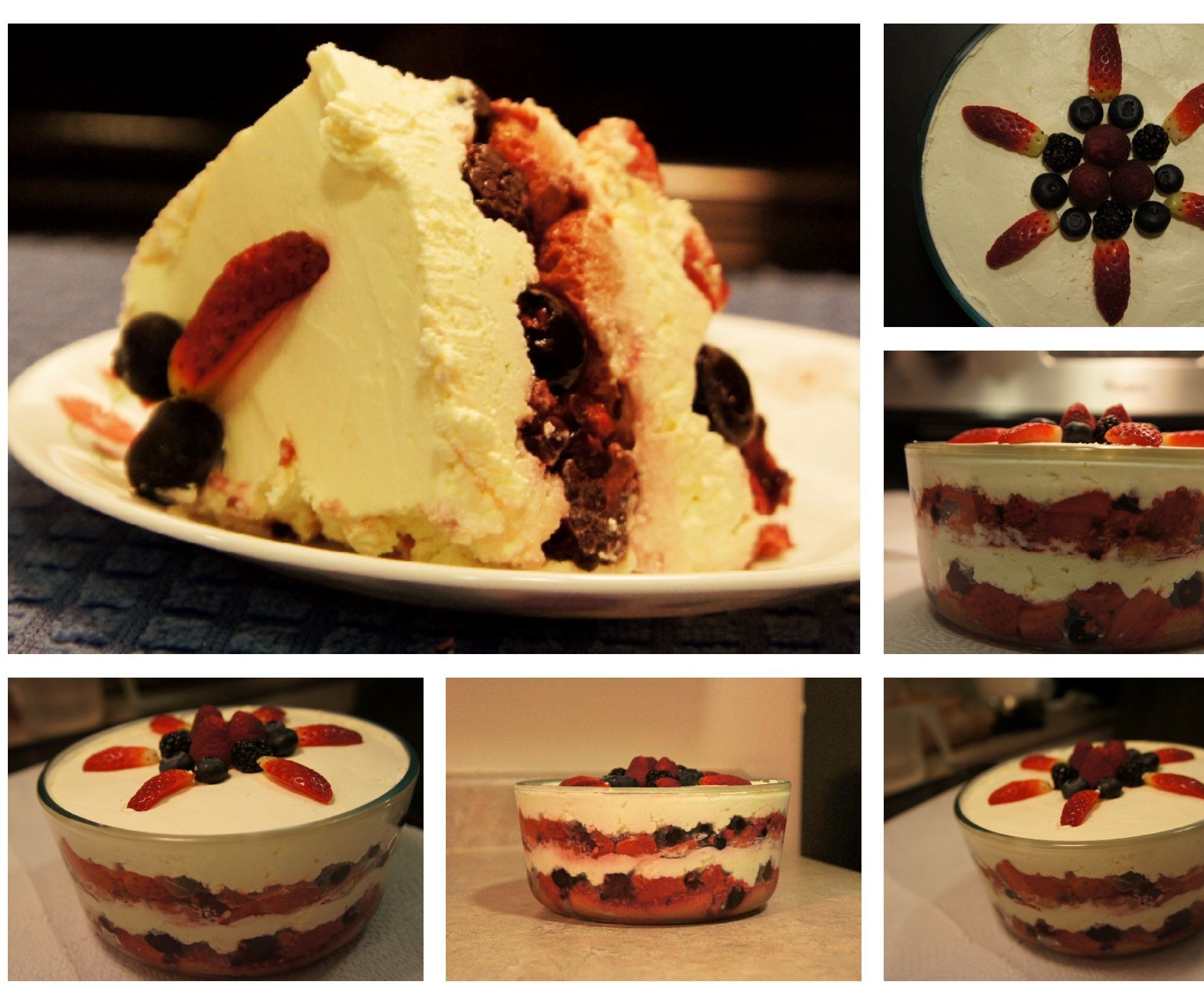 Simple Mixed Berry Tiramisu 