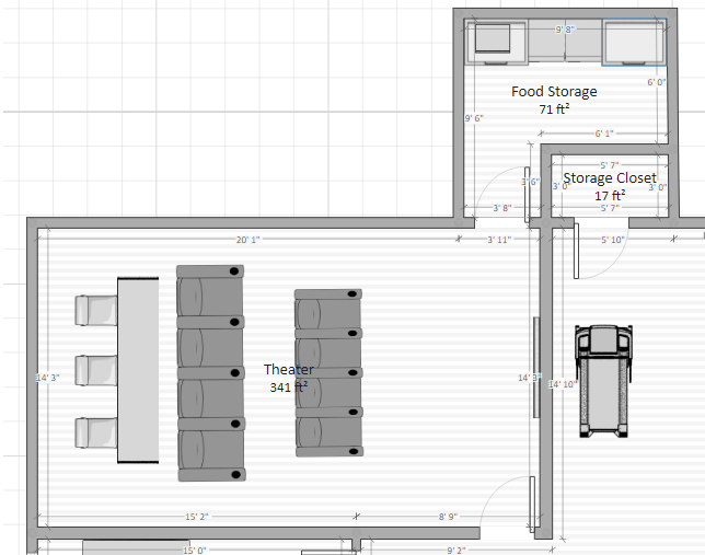 Home Theater Floor Plan Design House Design Ideas