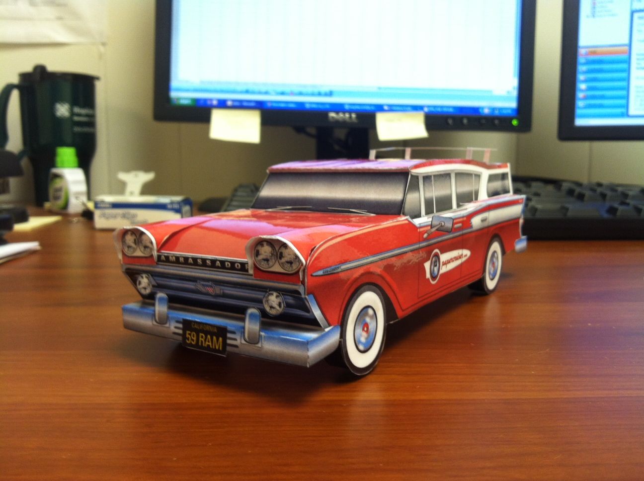 Papercruiser Model Cars