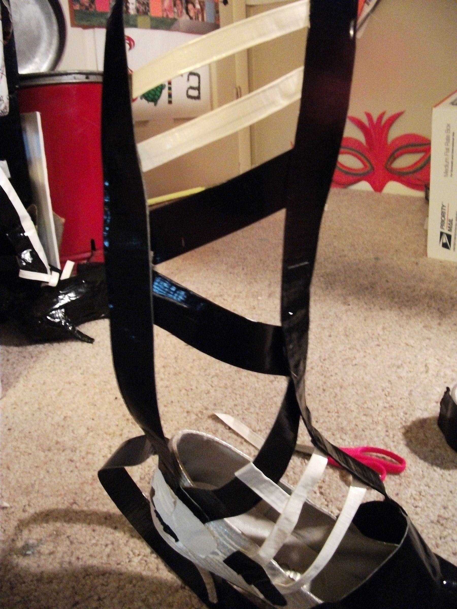 Stylish Duct Tape Boot! 9 Steps Instructables