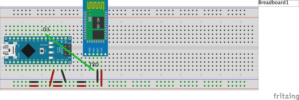 Circuit For Interfacing Hc05 Bluetooth Module To Arduino HC 05
