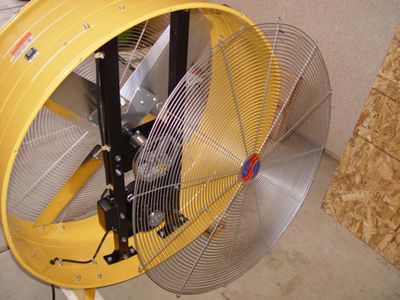 Prepping the Fan.