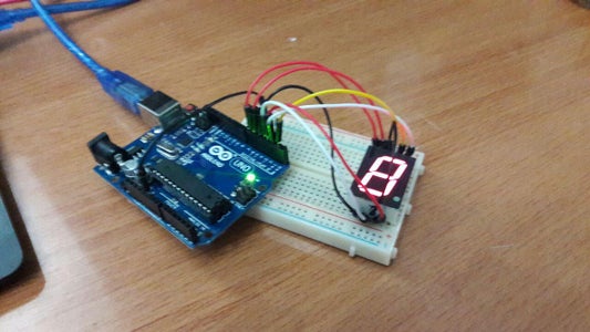 Seven Segment With Arduino