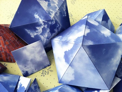 Fold & Glue the Shapes