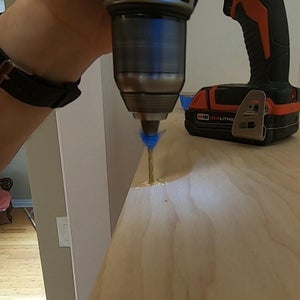 Attaching the Top Shelf