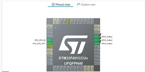 PINOUT Configuration