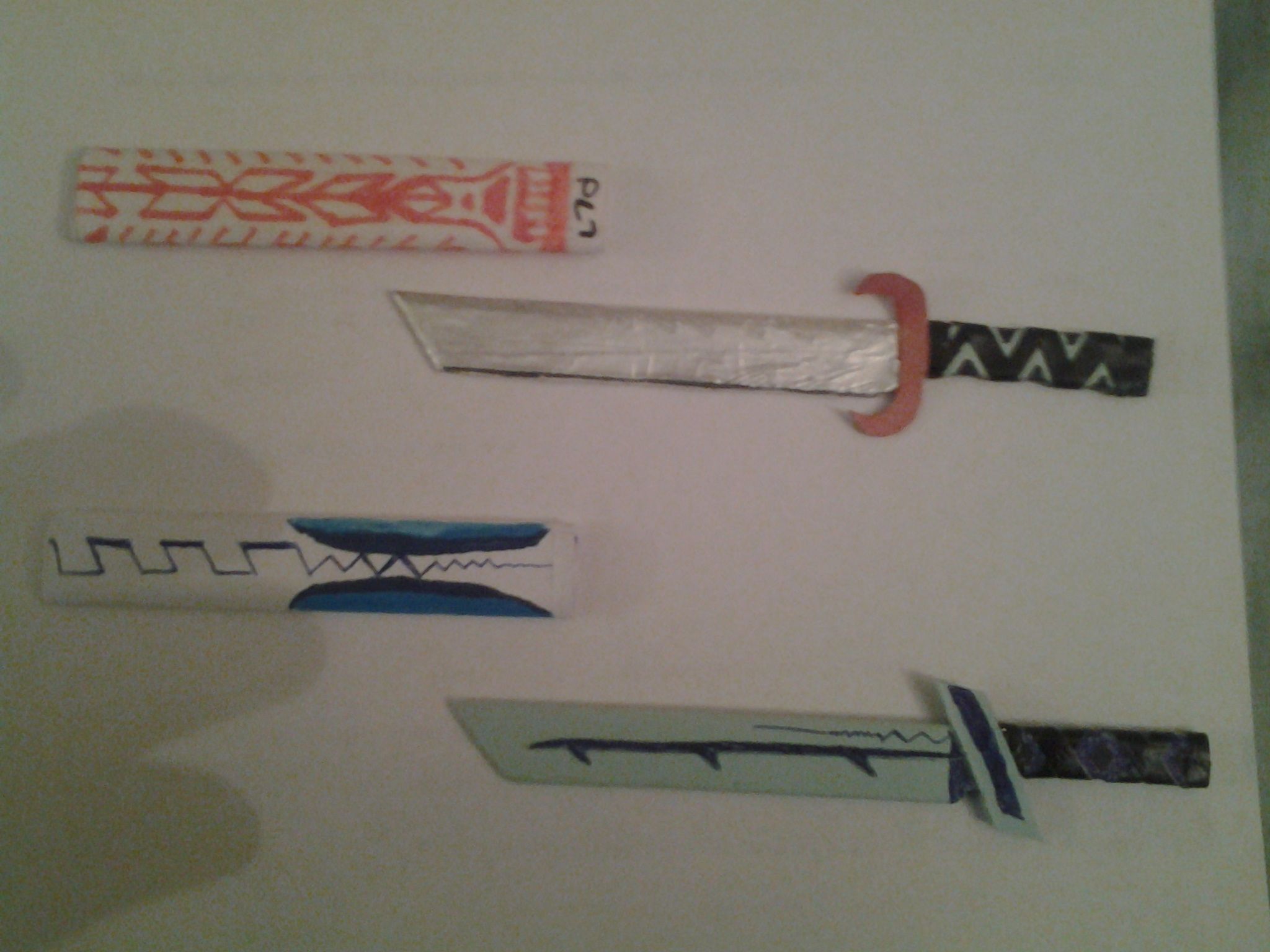 How to Make a Mini Sword (using paper)