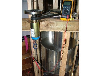 PM DC Motor Generator Mount