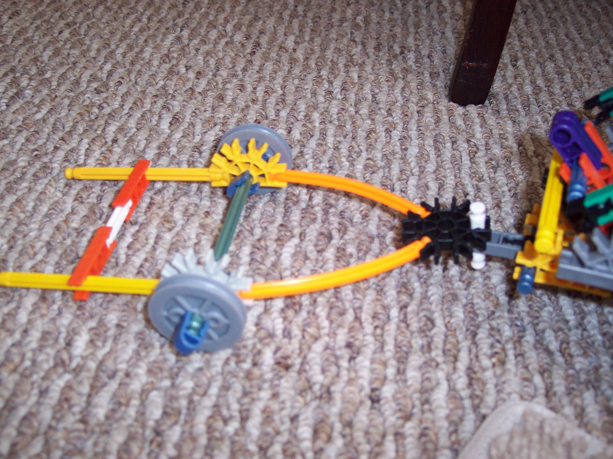 How to Make a Knex Trailer and Hitch for a Knex Mini Suspension Truck