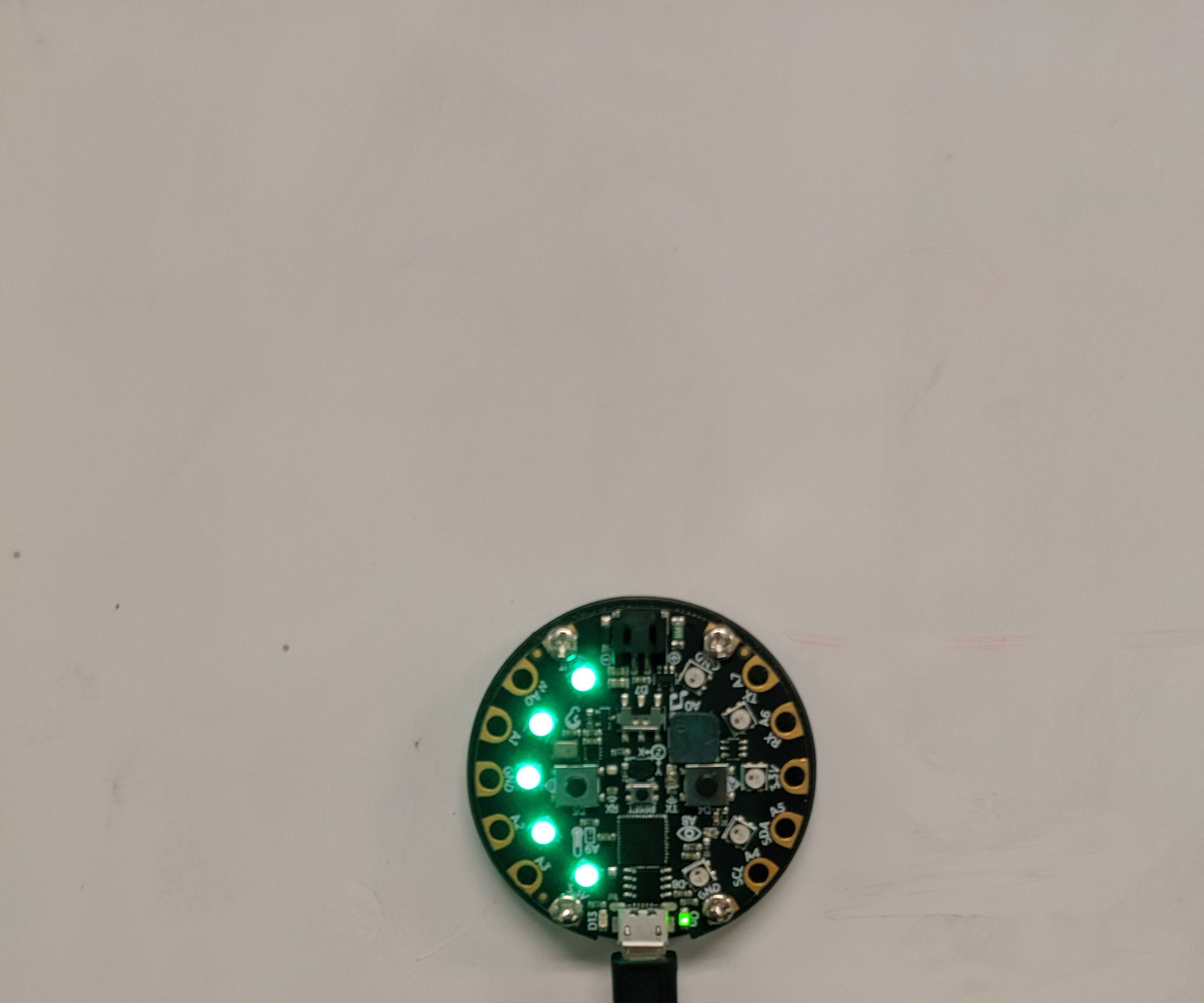 Circuit Playground Express Thermometer