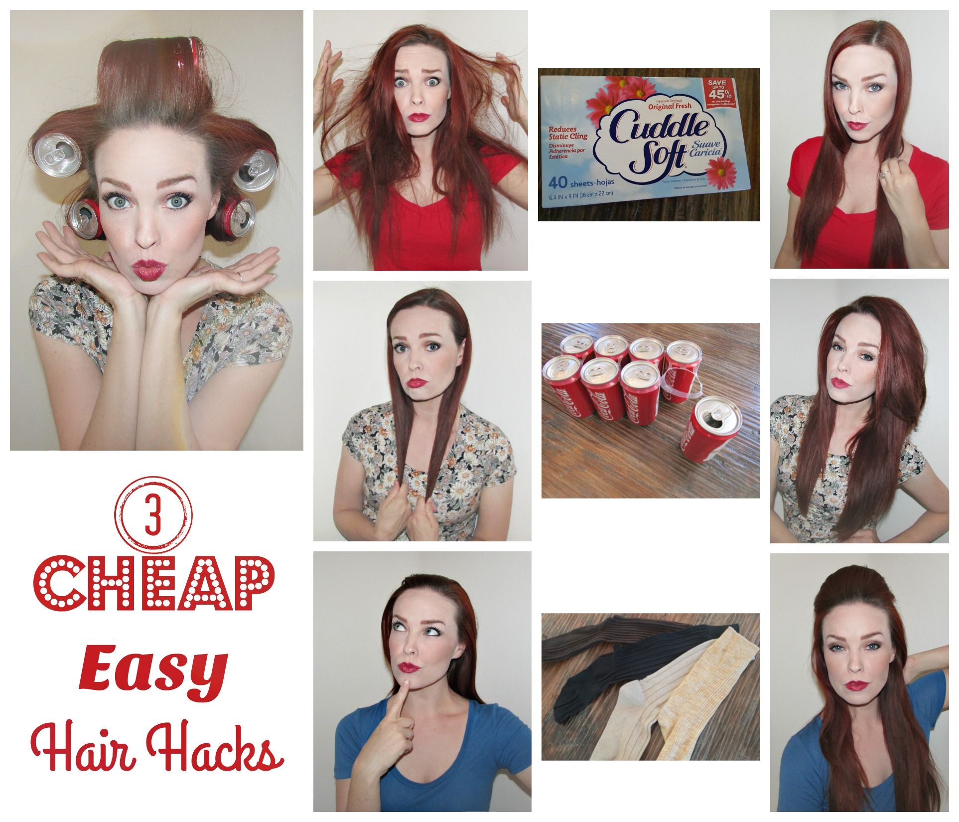 3 Cheap Easy Hair Hacks!