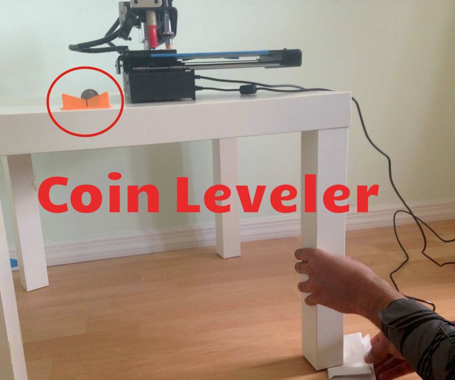 DIY Coin Leveler