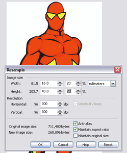 Resize and Adjust Resolution 