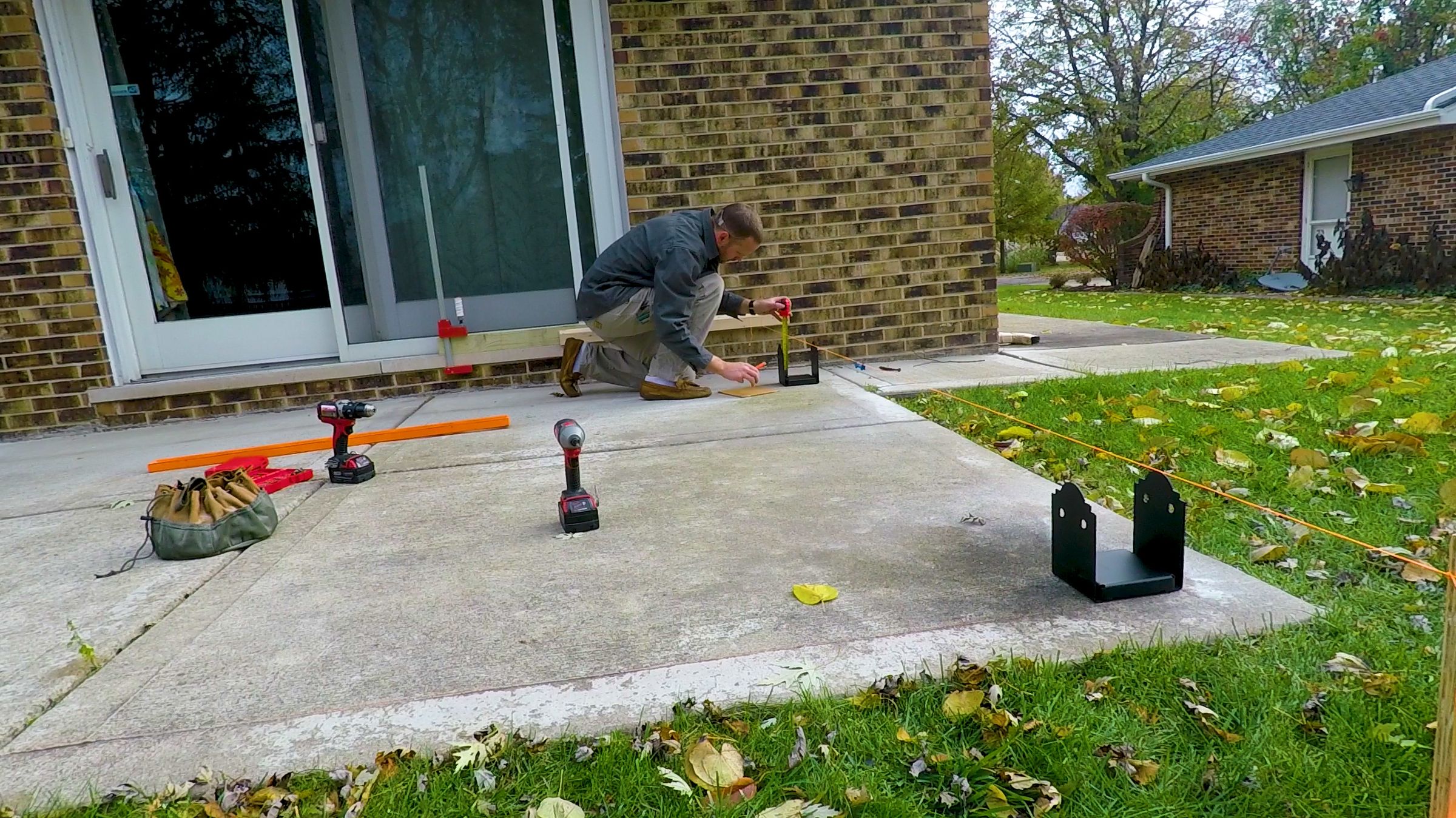 How to Build a Pergola on a Concrete Patio in Two Days 18 Steps (with Pictures) Instructables