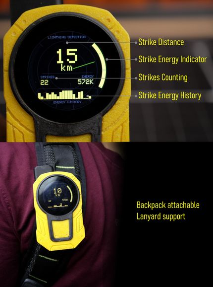 Flash Bee : Handheld Lightning Sensing and Ranging Device