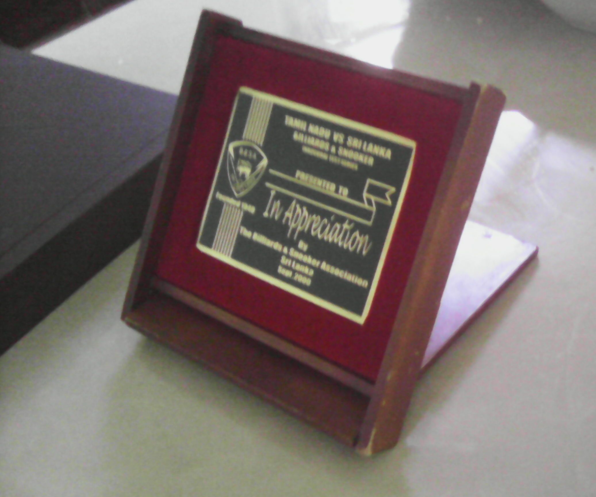 A Unique Display & Award Box