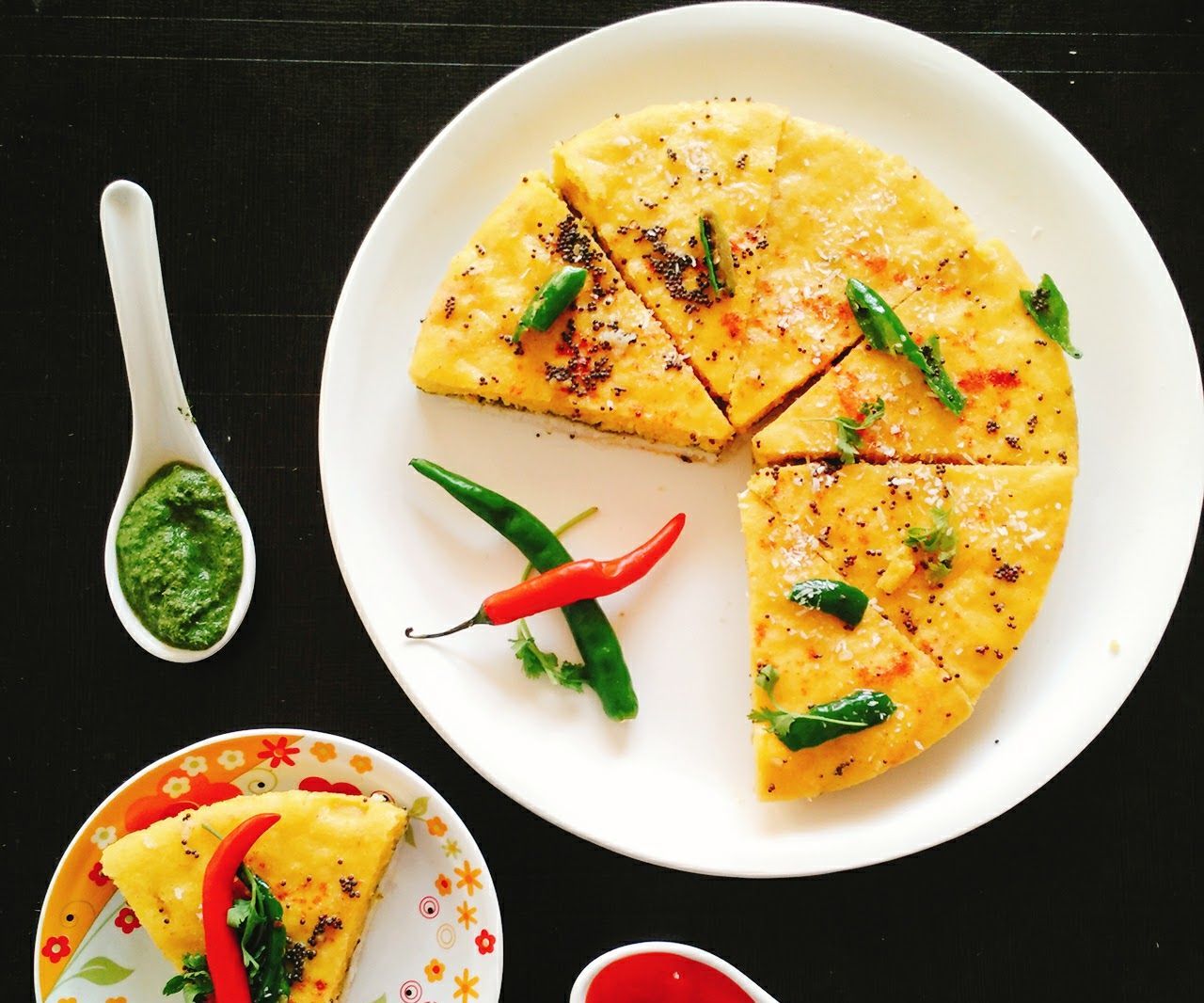 Gluten-Free Sandwich Dhokla