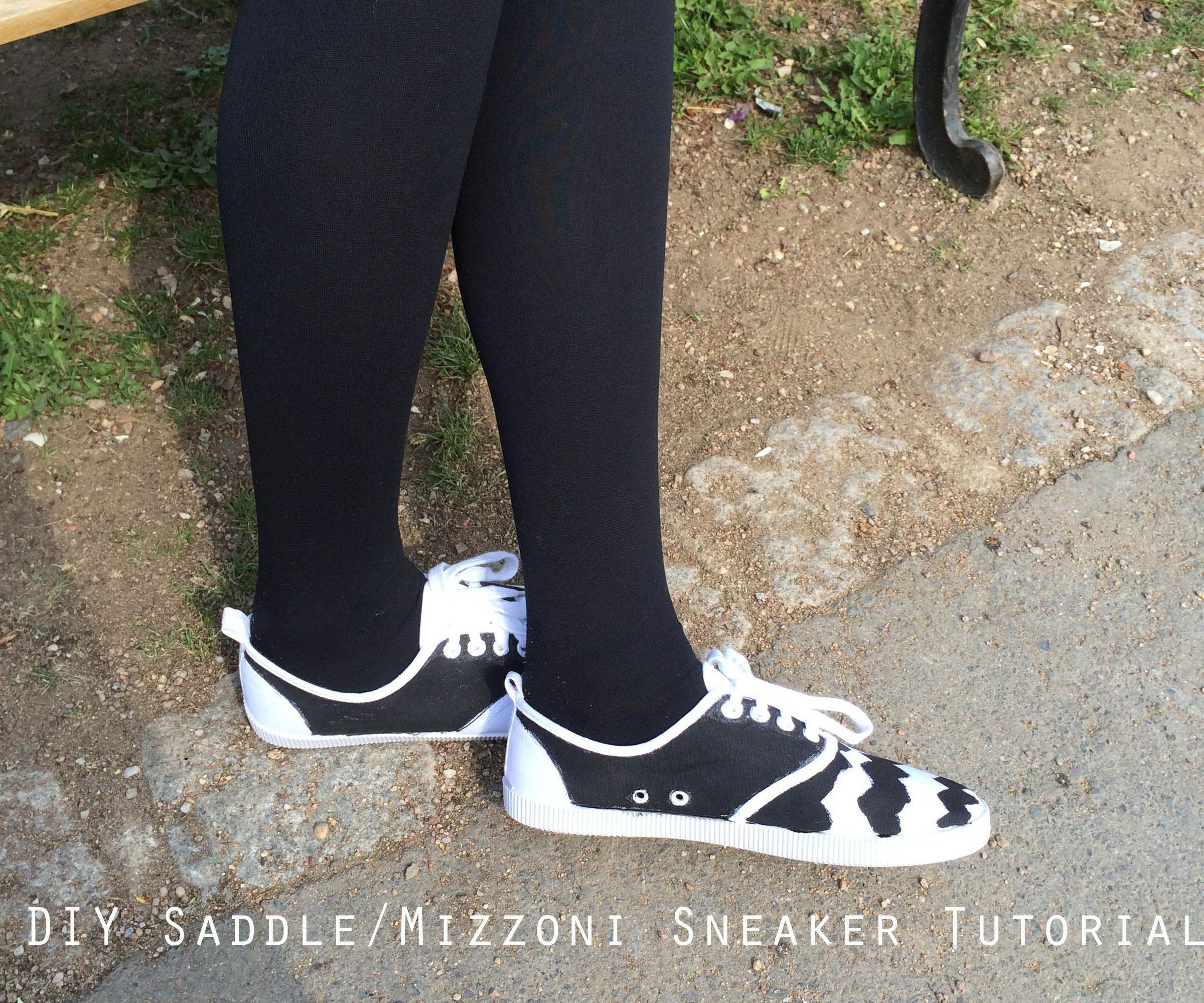 DIY Saddle/Mizzoni Sneaker Tutorial