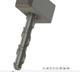 Detailing the Handle