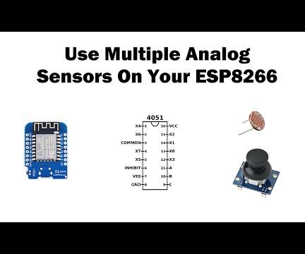 How to Use Multiple Analog Sensors on Your ESP8266