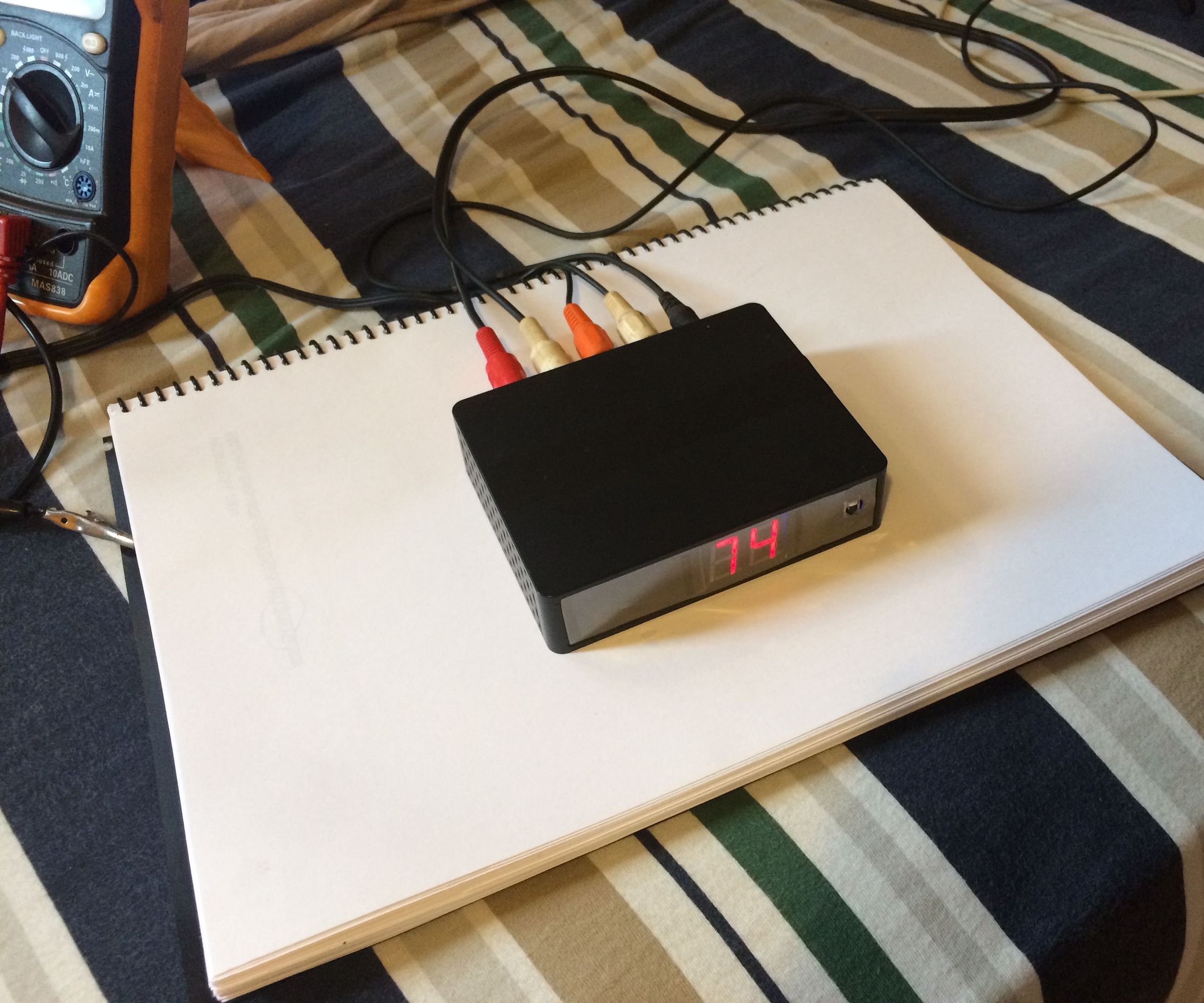 Remote Volume Control for Old Stereo Amp
