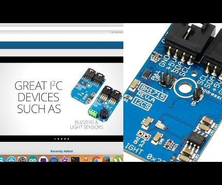 Particle Photon - BH1715 Digital Ambient Light Sensor Tutorial