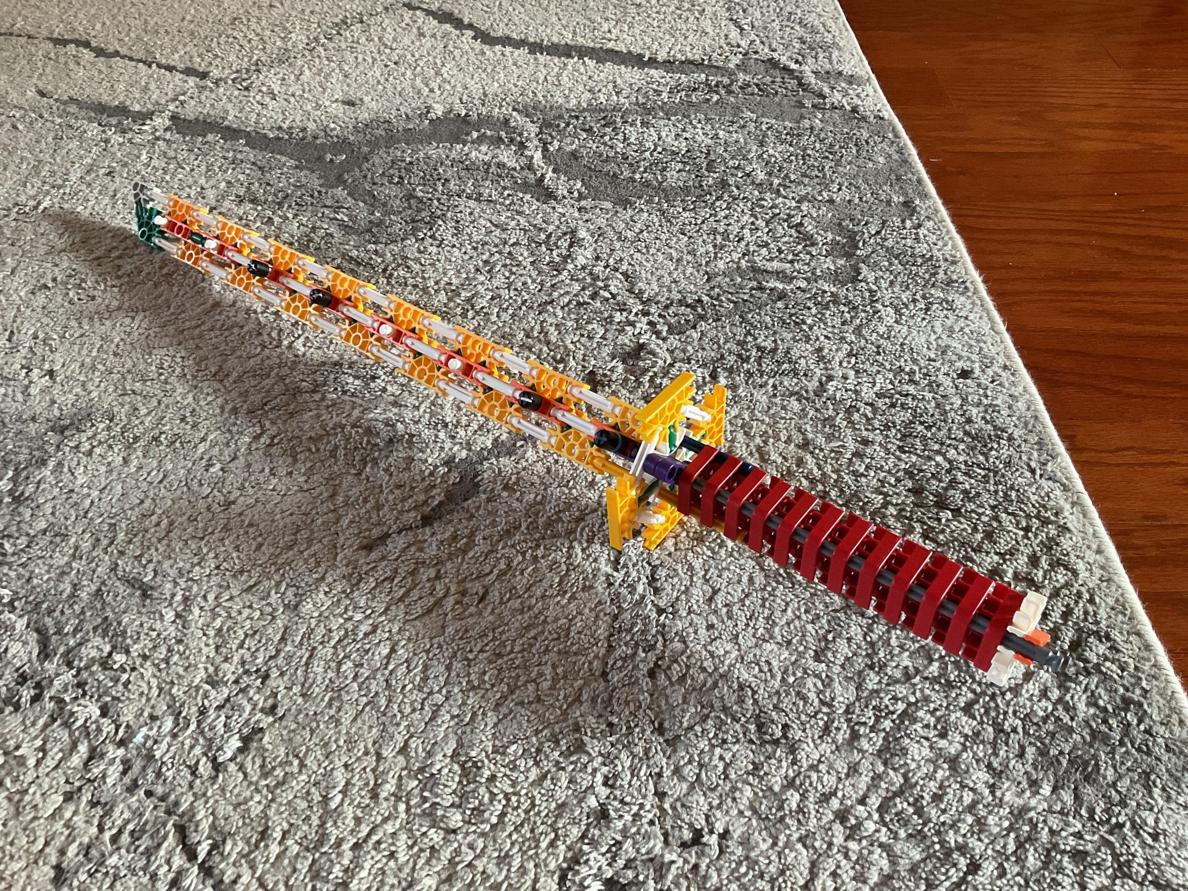 Durable Knex Katana : 4 Steps - Instructables